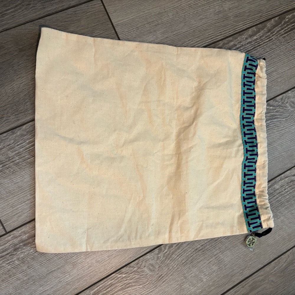 Tory Burch Dust Bag with Blue Accents
